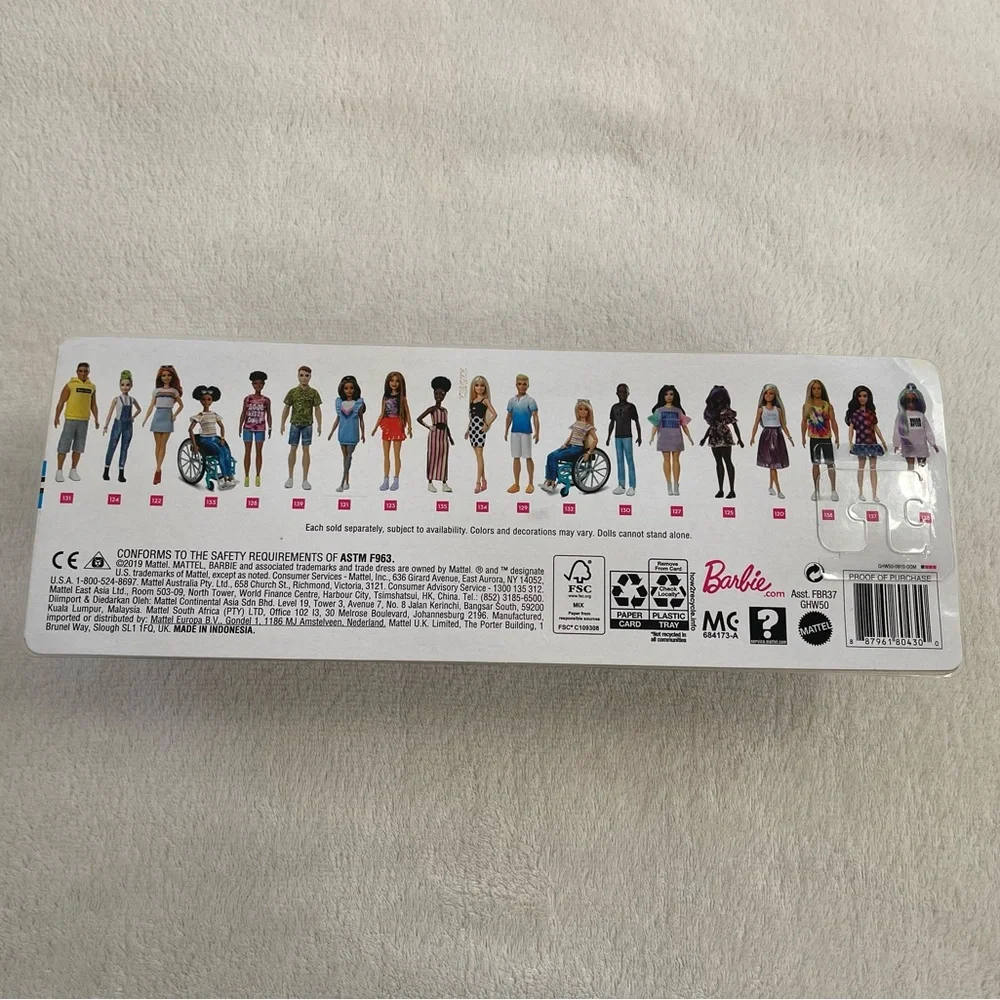 NIB Barbie Fashionista Doll #134 - Picture 5 of 7